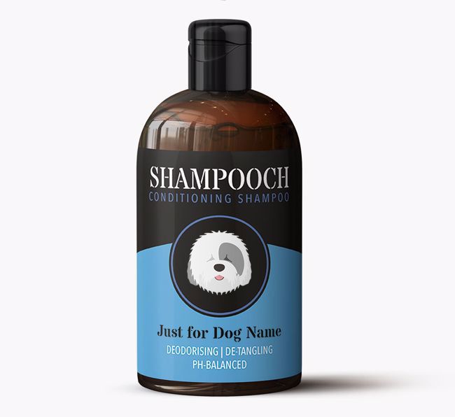 'Shampooch - Just for {dogsName}' Personalised Dog Shampoo